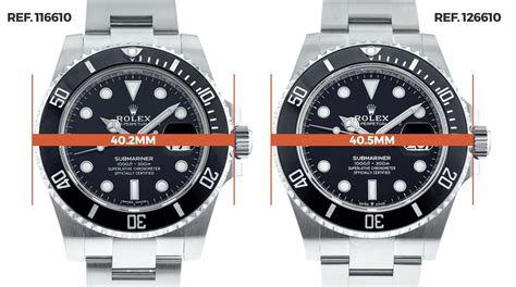 rolex submariner size 42mm|rolex submariner 41mm dimensions.